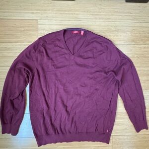 Izod Men's Burgundy Sweater
